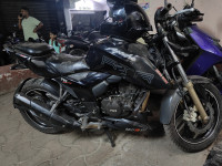 Black TVS Apache RTR 200 4V