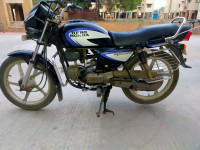 Black-blue Hero Splendor Plus 100 Million Edition