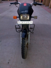 Black-blue Hero Splendor Plus 100 Million Edition