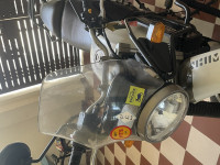 White Royal Enfield Himalayan