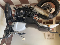 White Royal Enfield Himalayan