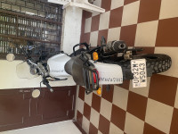 White Royal Enfield Himalayan