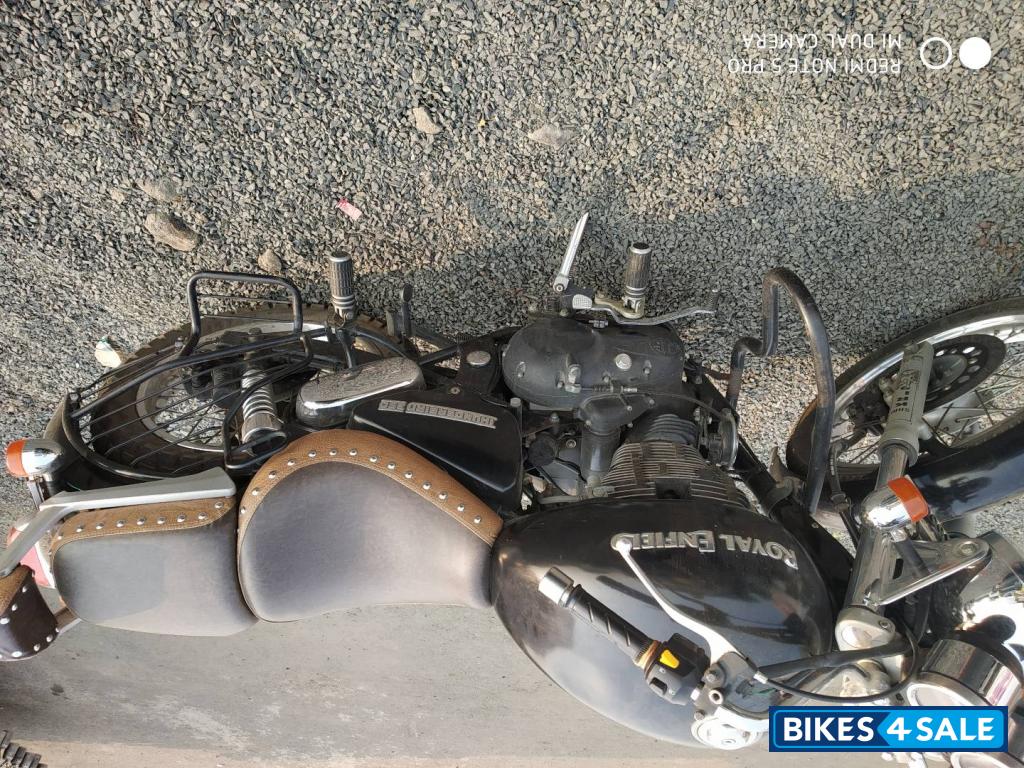 Matte Black Royal Enfield Thunderbird 350