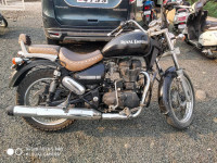 Matte Black Royal Enfield Thunderbird 350
