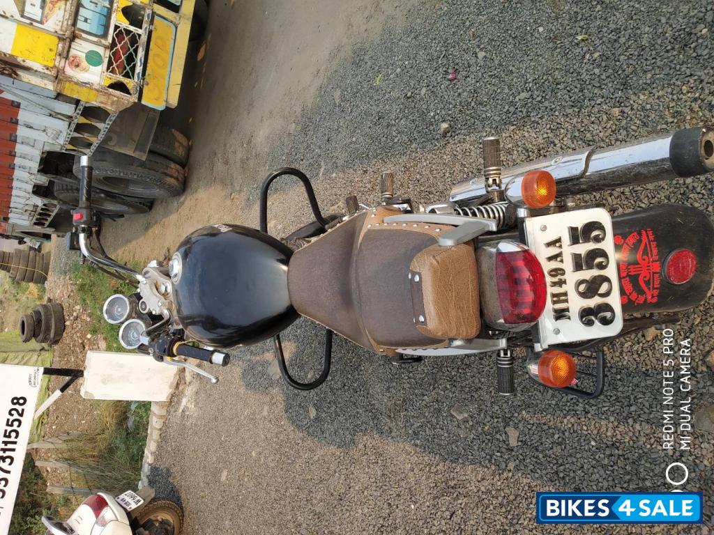 Matte Black Royal Enfield Thunderbird 350