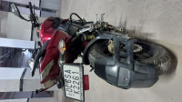 Red Bajaj Pulsar 200 NS