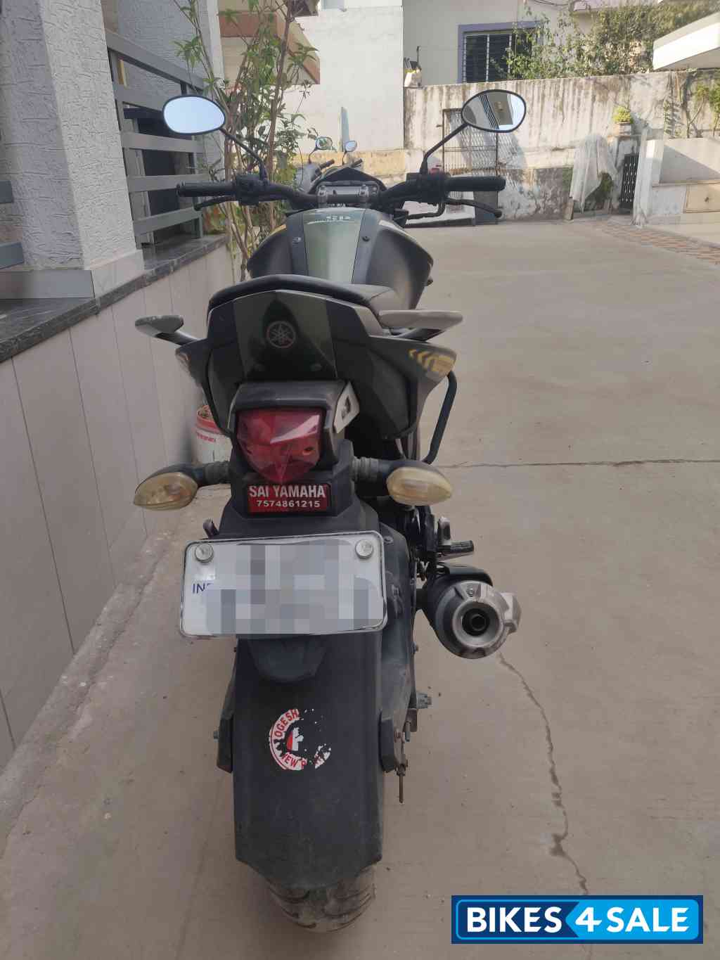 Military Style Camouflage Yamaha FZ-S FI V2