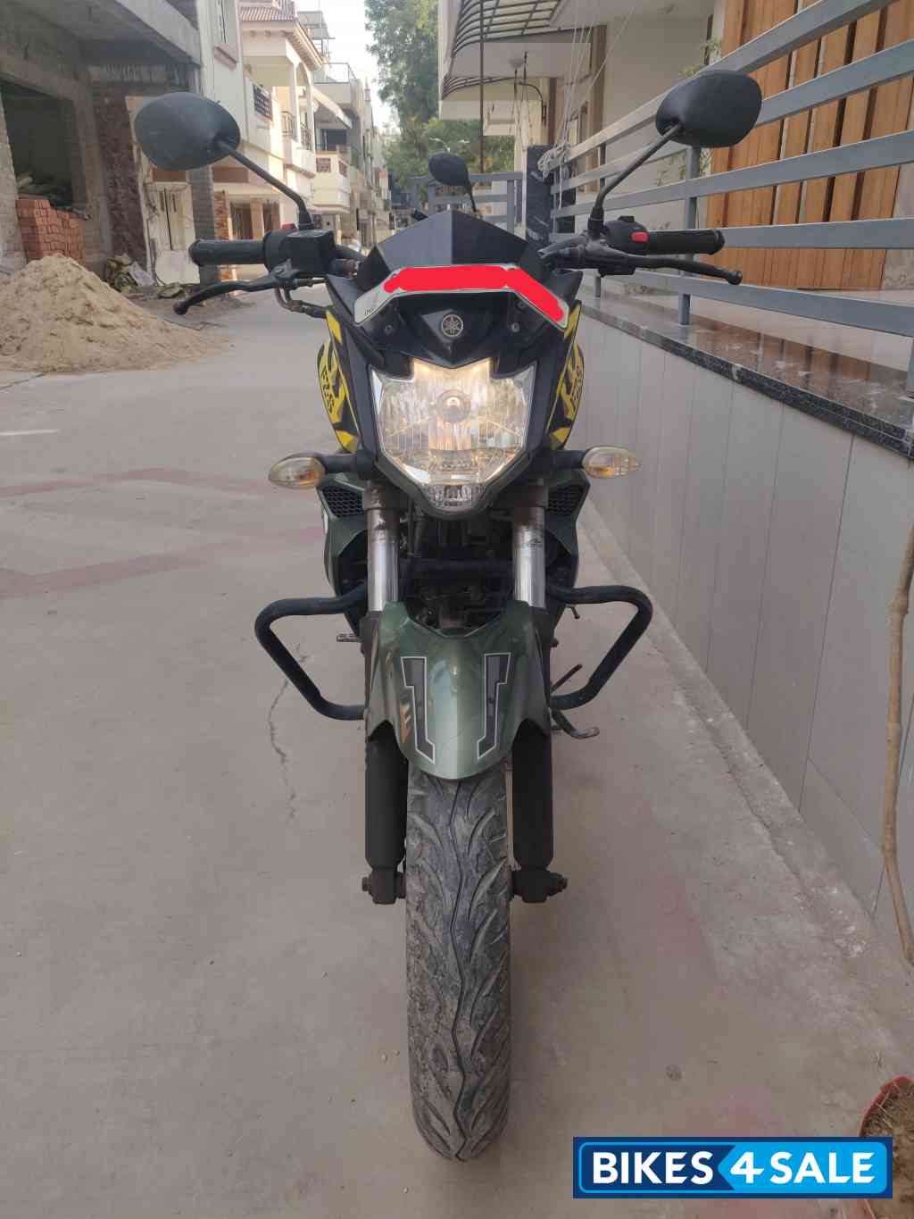 Military Style Camouflage Yamaha FZ-S FI V2