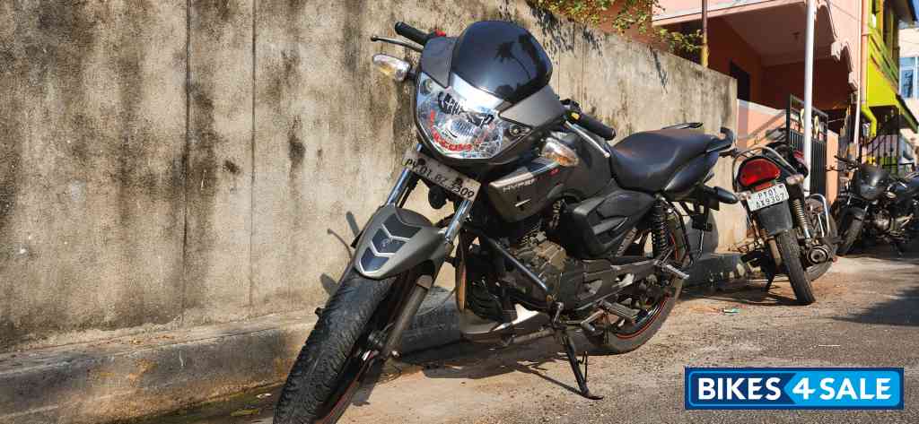 Grey TVS Apache RTR 160