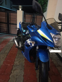 Blue Suzuki Gixxer SF Moto GP