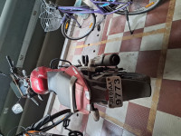 Red Bajaj Pulsar 150 DTSi