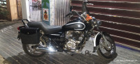 Ebony Black Bajaj Avenger Cruise 220