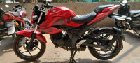 Red Suzuki Gixxer BS6