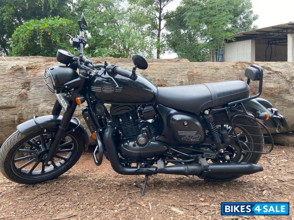 Matt Black Jawa 42 Dual Channel ABS AllStar Black