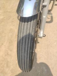 Silver Royal Enfield Bullet Electra