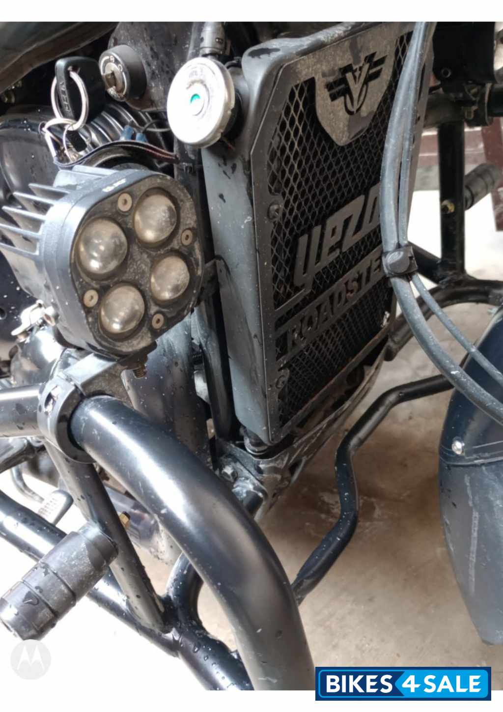 Smoke Grey Yezdi Roadster Dark