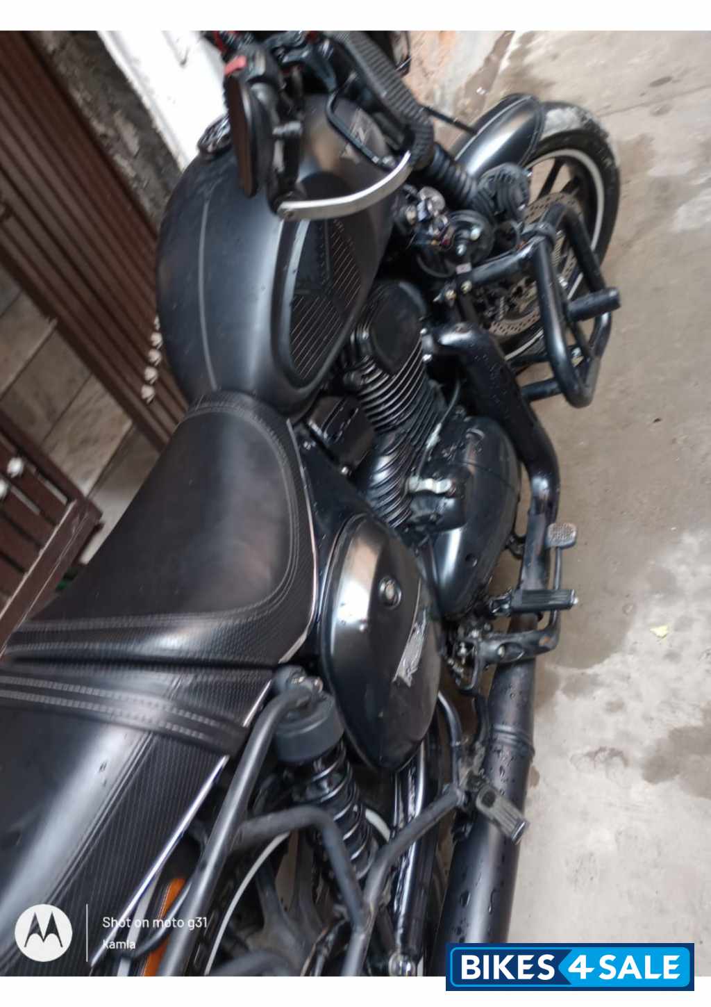 Smoke Grey Yezdi Roadster Dark