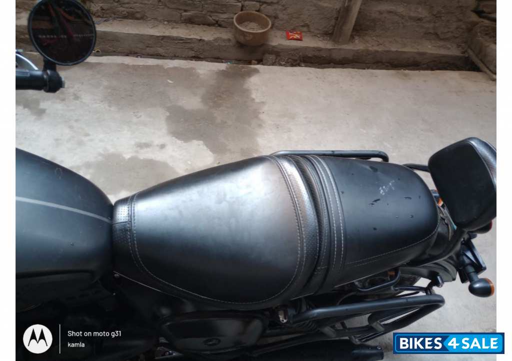 Smoke Grey Yezdi Roadster Dark