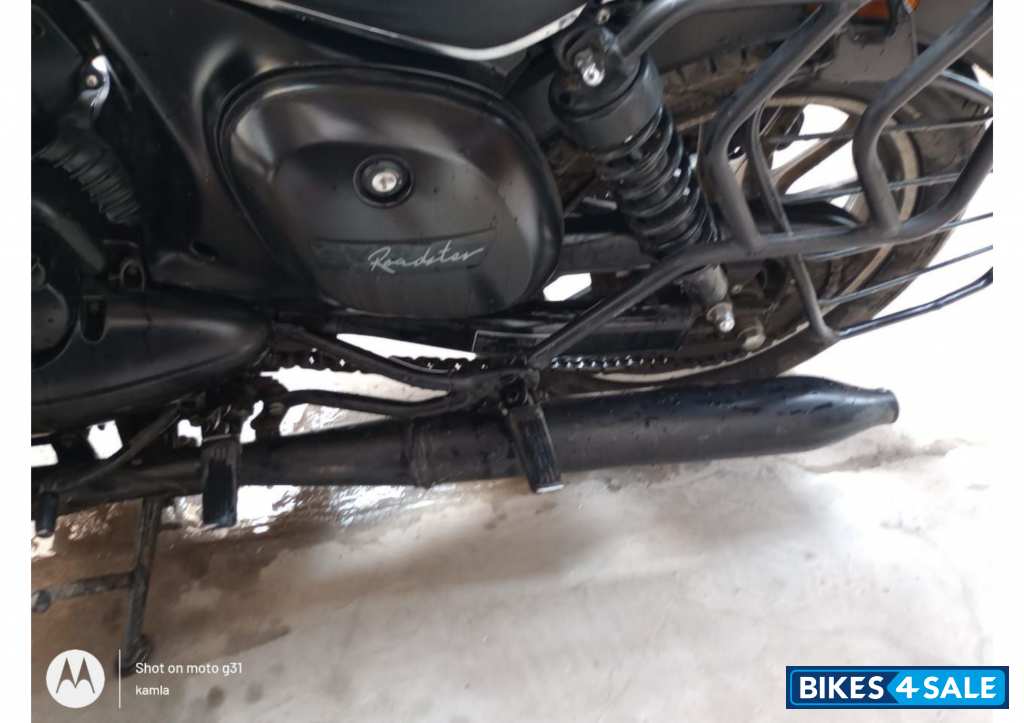 Smoke Grey Yezdi Roadster Dark