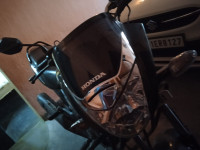 Black Honda CB Unicorn