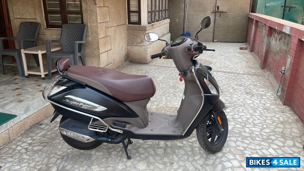 Matte Black TVS Jupiter ZX SmartXonnect