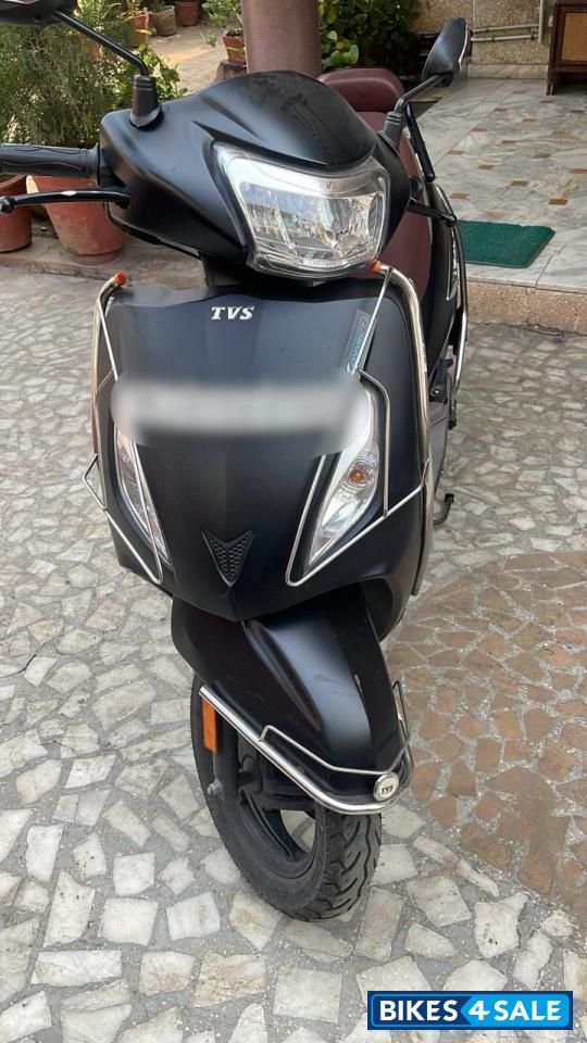 Matte Black TVS Jupiter ZX SmartXonnect