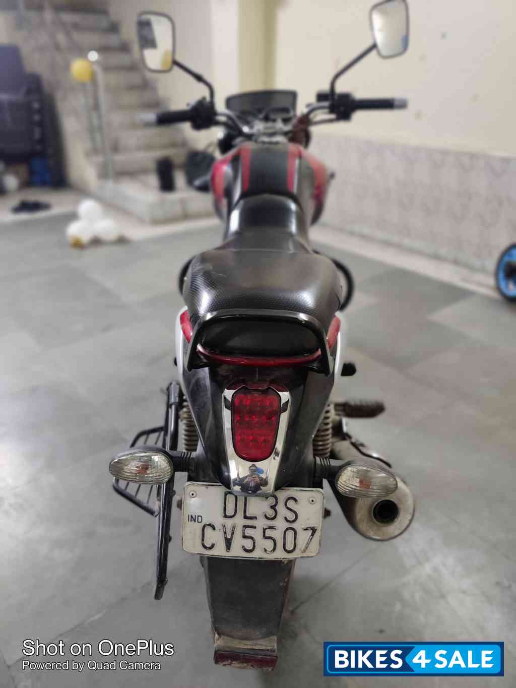 Red & Black Bajaj V15