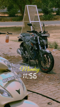 Black Yamaha FZ 25 BS6