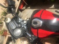 Ebony Black Met Bajaj V15