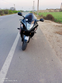 Black Suzuki Hayabusa GSX1300R