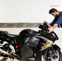 Black Suzuki Hayabusa GSX1300R