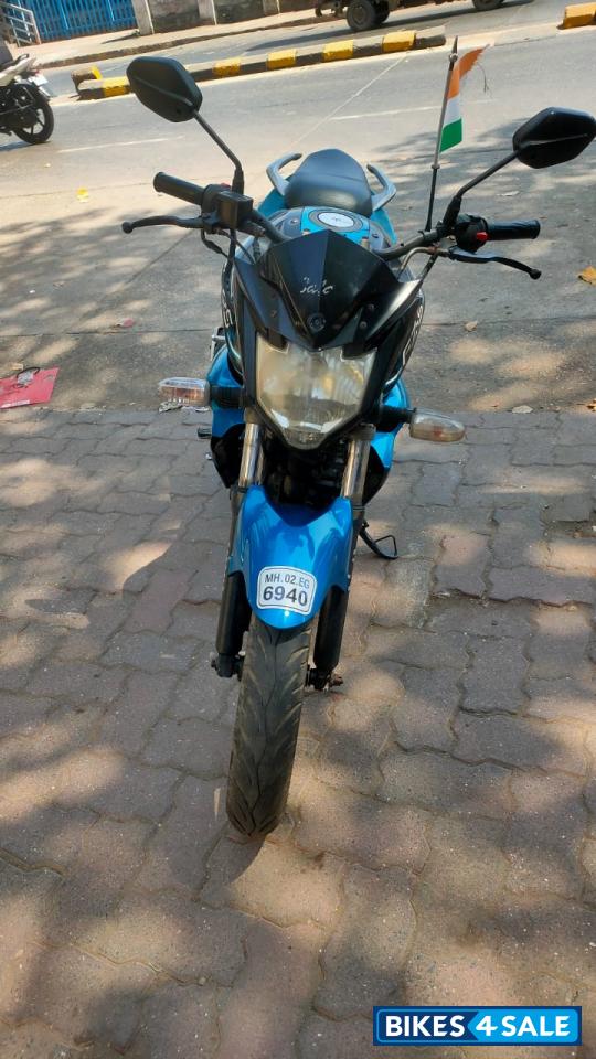 Blue Yamaha FZ-S