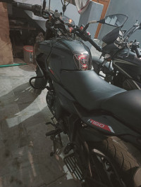 Black Bajaj Pulsar N160 Dual Channel ABS