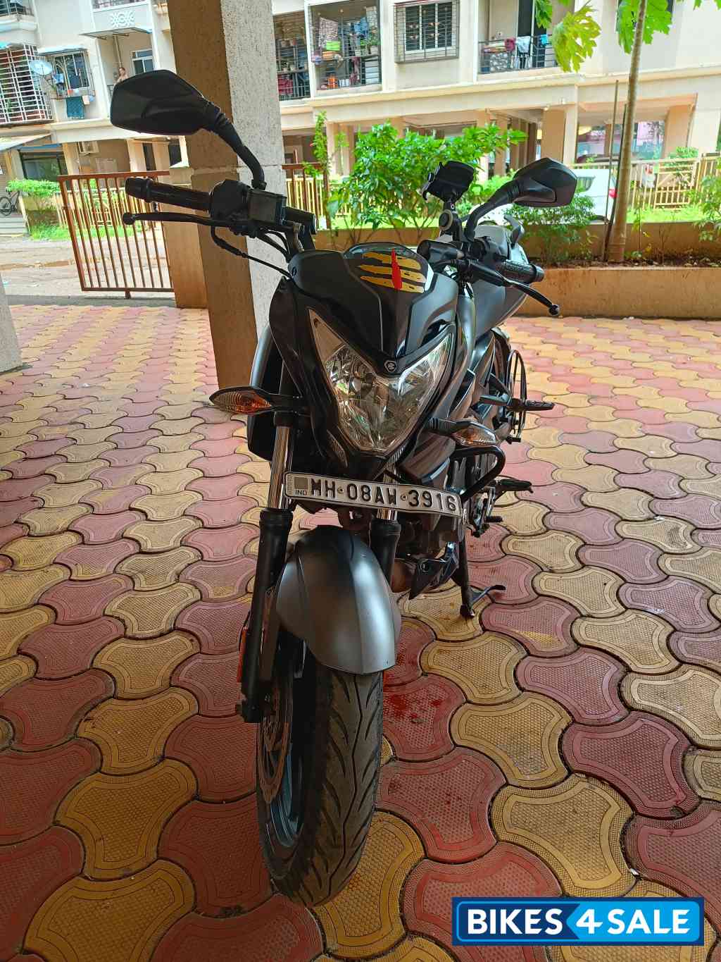 Mate Black Bajaj Pulsar NS200