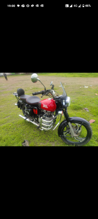 Red Black Royal Enfield Classic 350