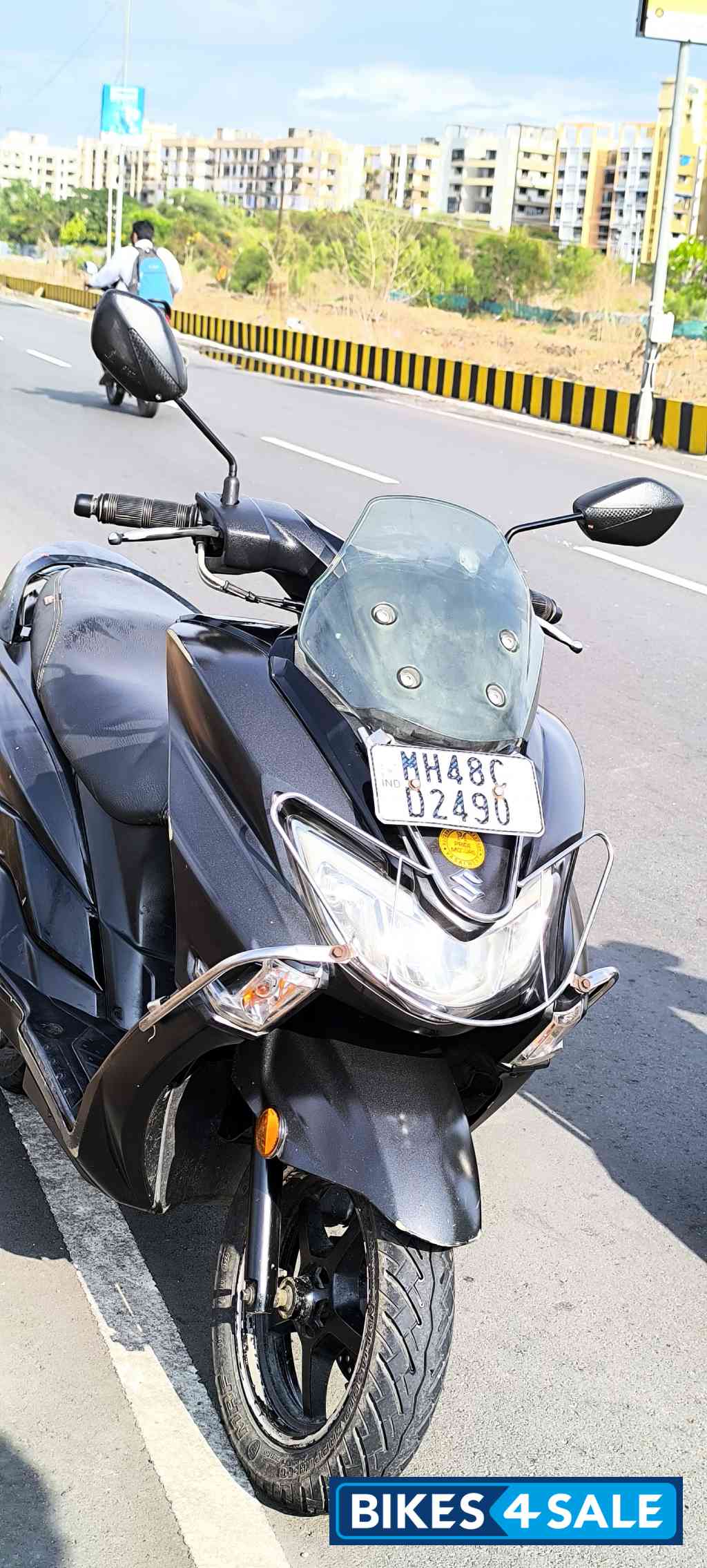 Mate Black Suzuki Burgman Street BS6