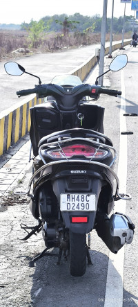 Mate Black Suzuki Burgman Street BS6