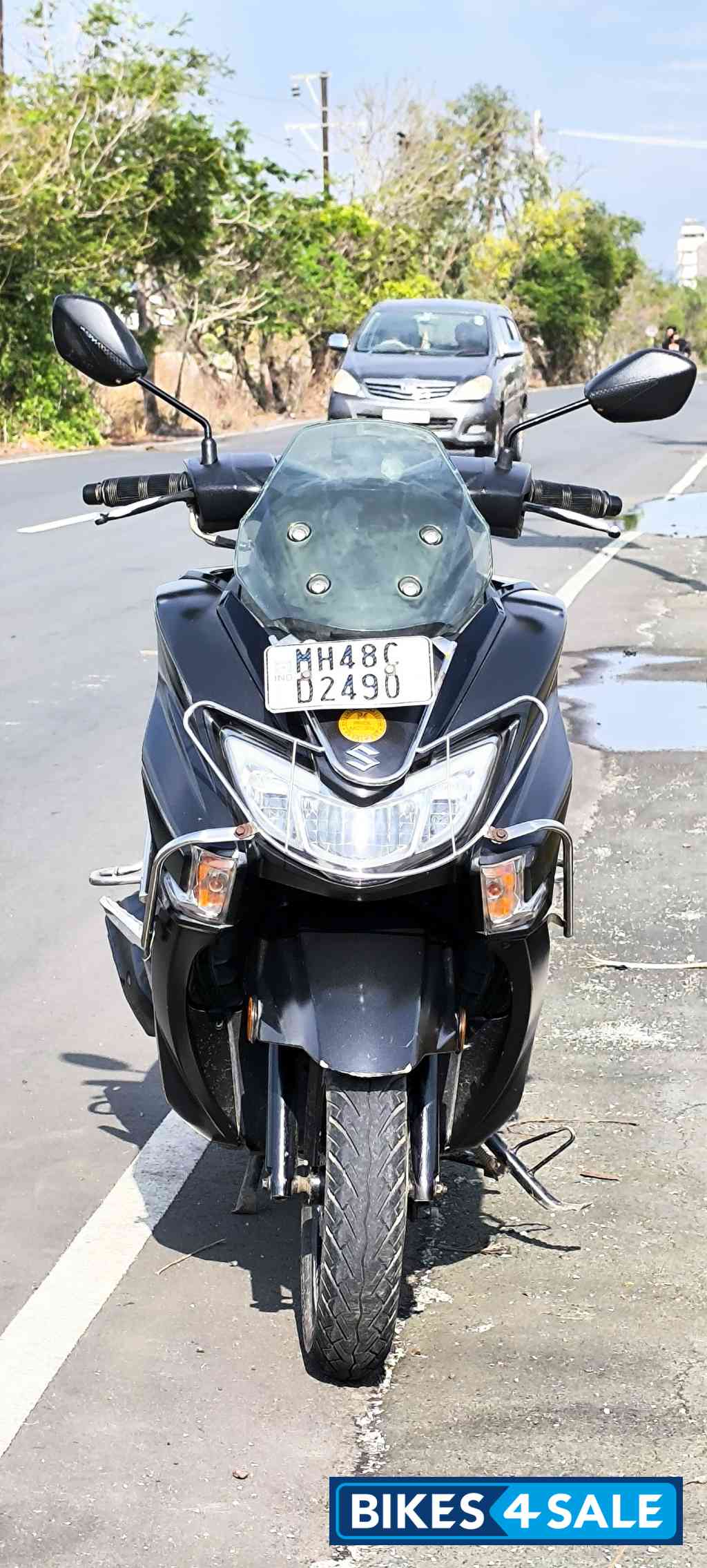 Mate Black Suzuki Burgman Street BS6