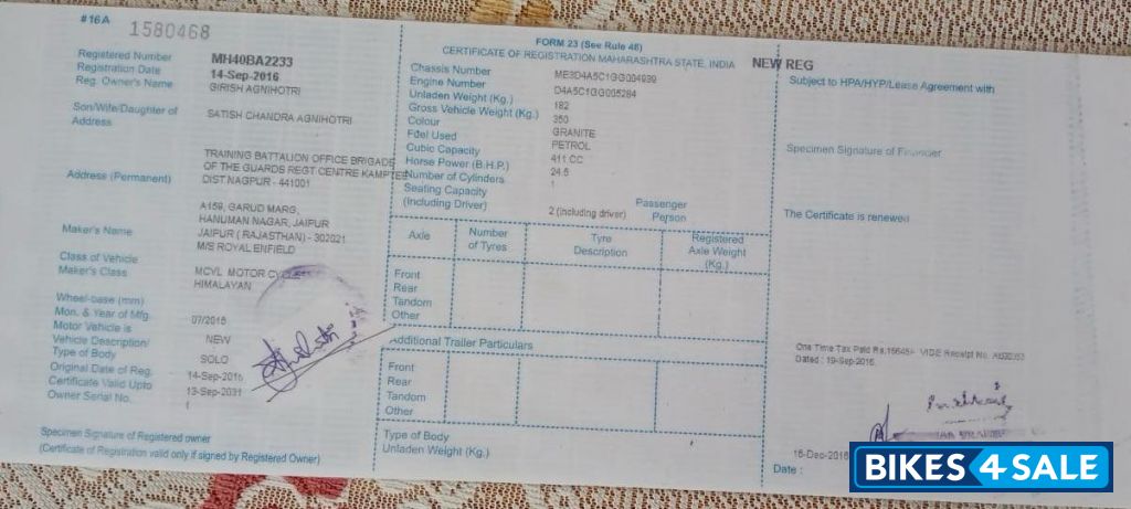 Royal Enfield Himalayan 450