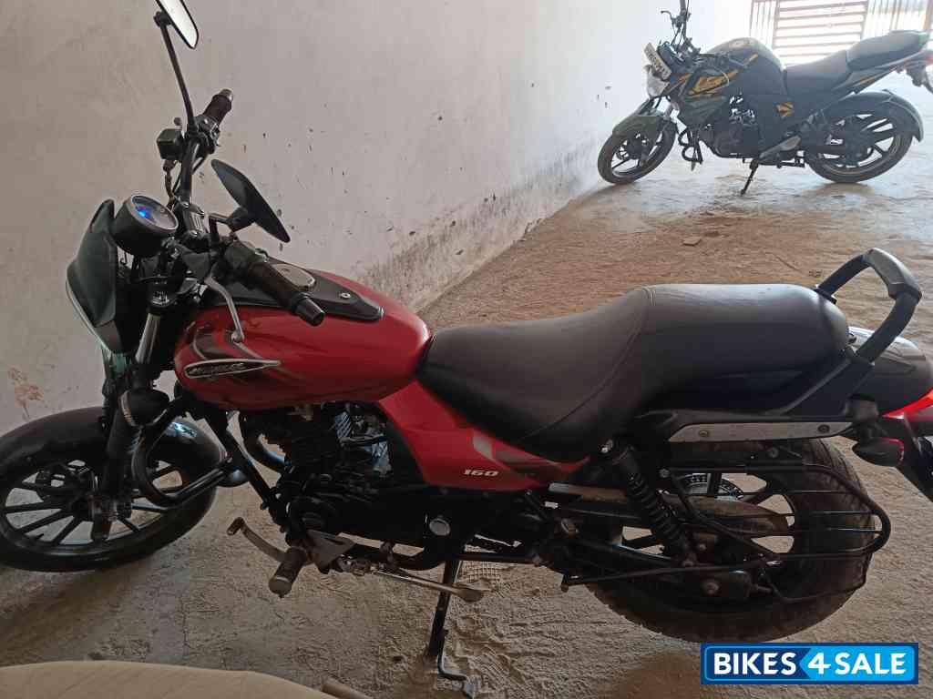 Spicy Red Bajaj Avenger Street 160