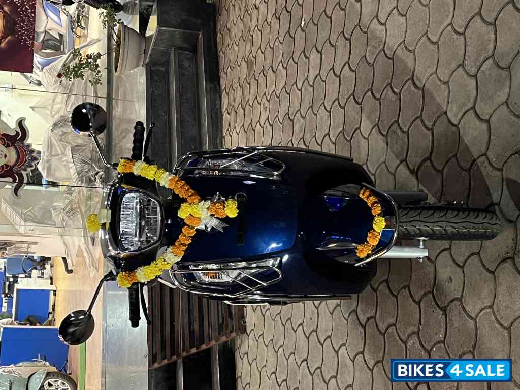 Blue Suzuki Access 125 BS6