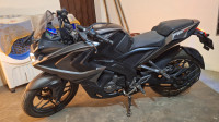 Black Grey Bajaj Pulsar RS 200