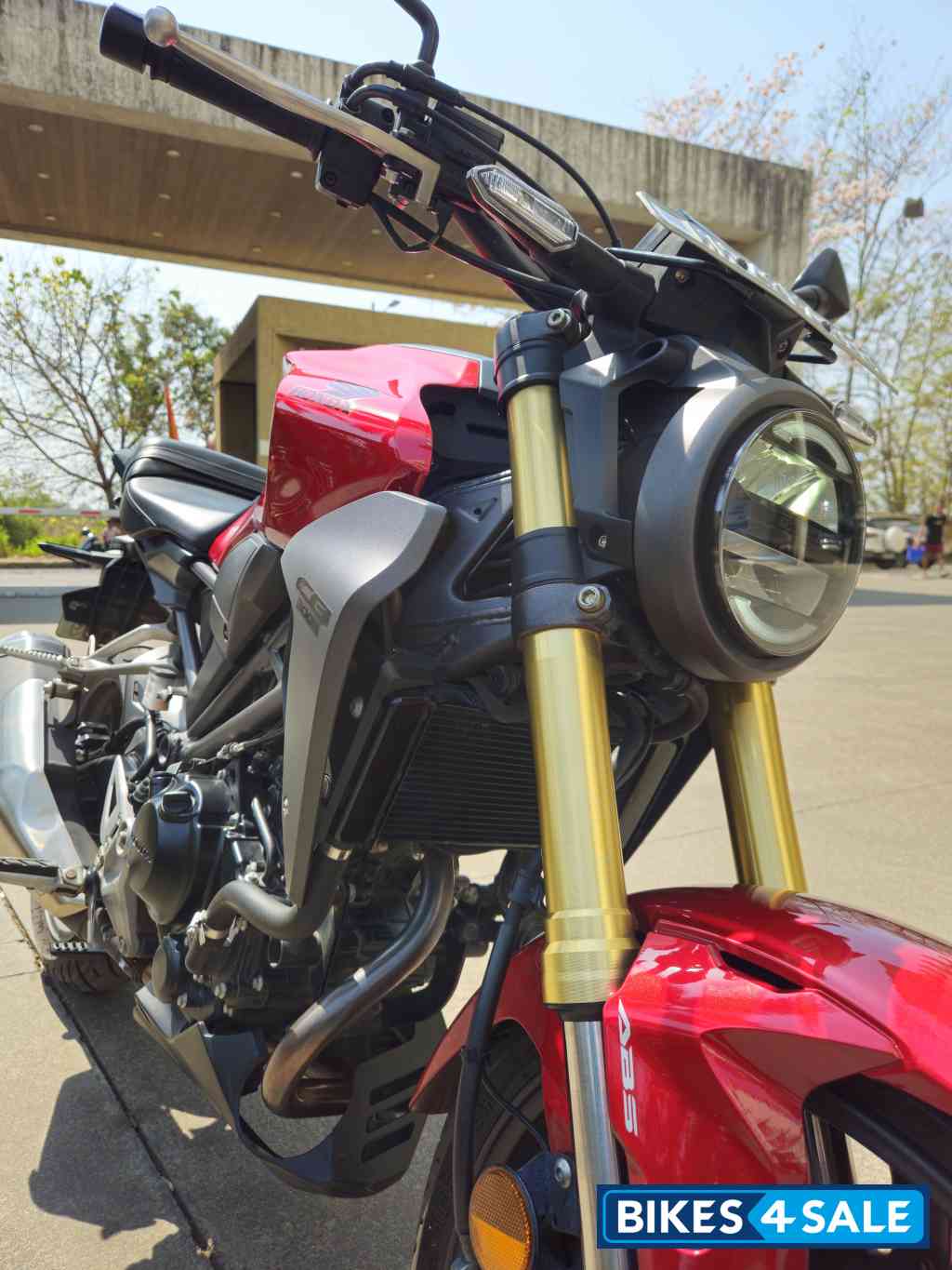 Spartan Red Honda CB300R