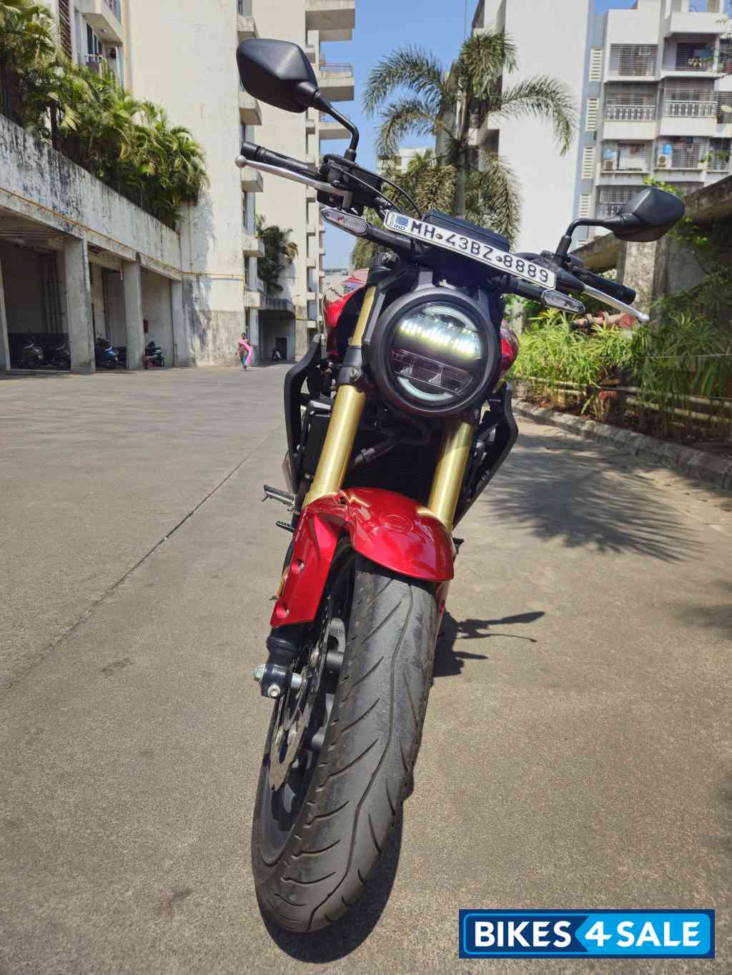 Spartan Red Honda CB300R