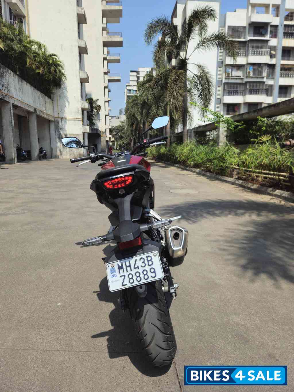 Spartan Red Honda CB300R