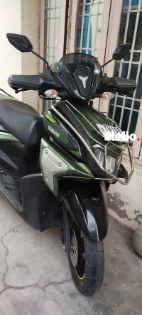 Olive Green Yamaha Cygnus Ray ZR Street Rally