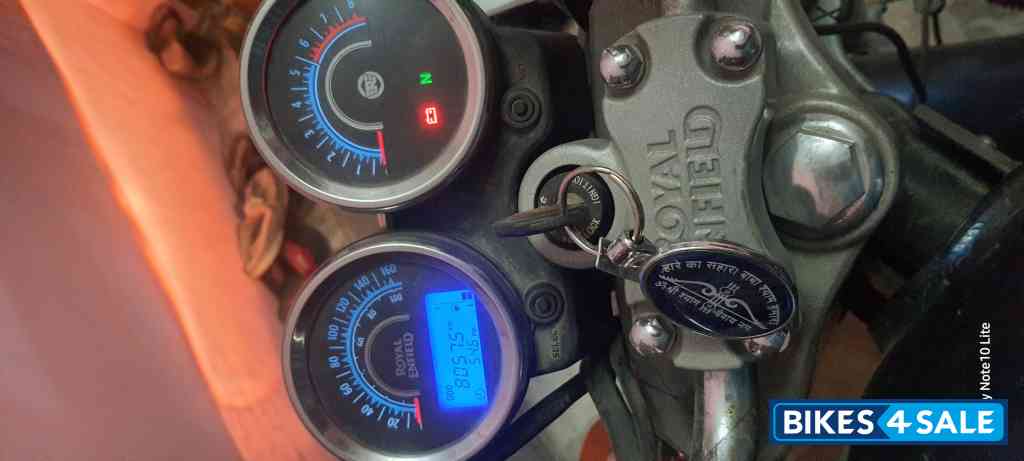 Marine Blue Royal Enfield Thunderbird 350