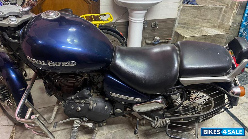 Marine Blue Royal Enfield Thunderbird 350