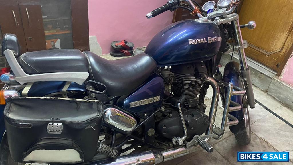 Marine Blue Royal Enfield Thunderbird 350
