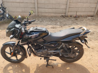 Black And Silver Bajaj Pulsar 125